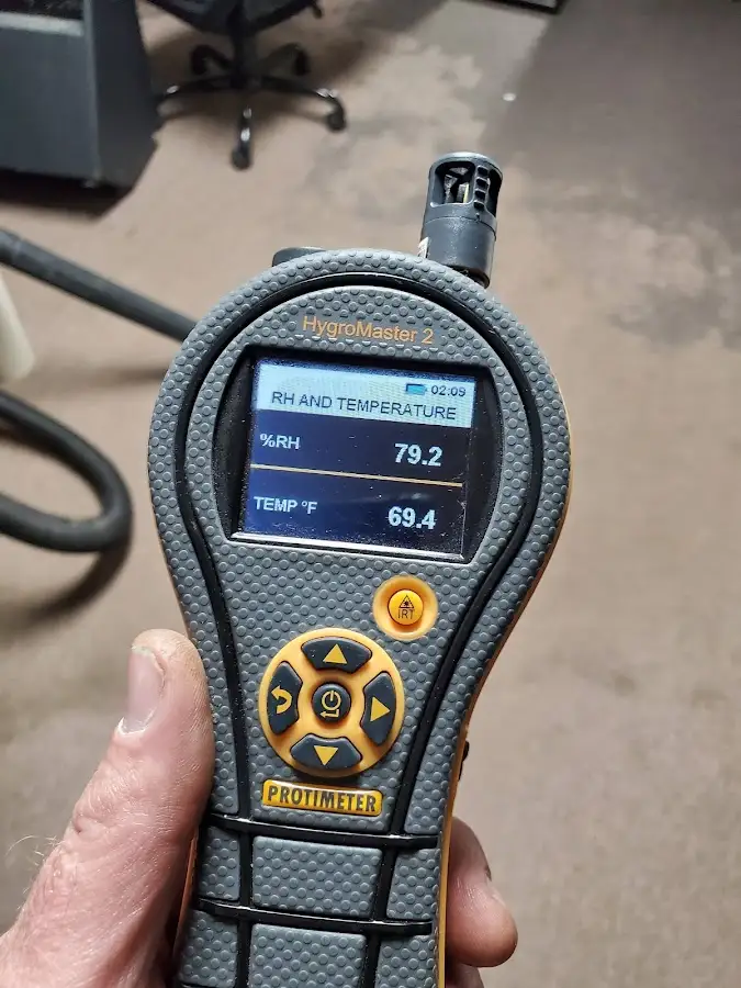 Moisture meter humidity assessment for Fire & Smoke Damage Restoration in Saratoga